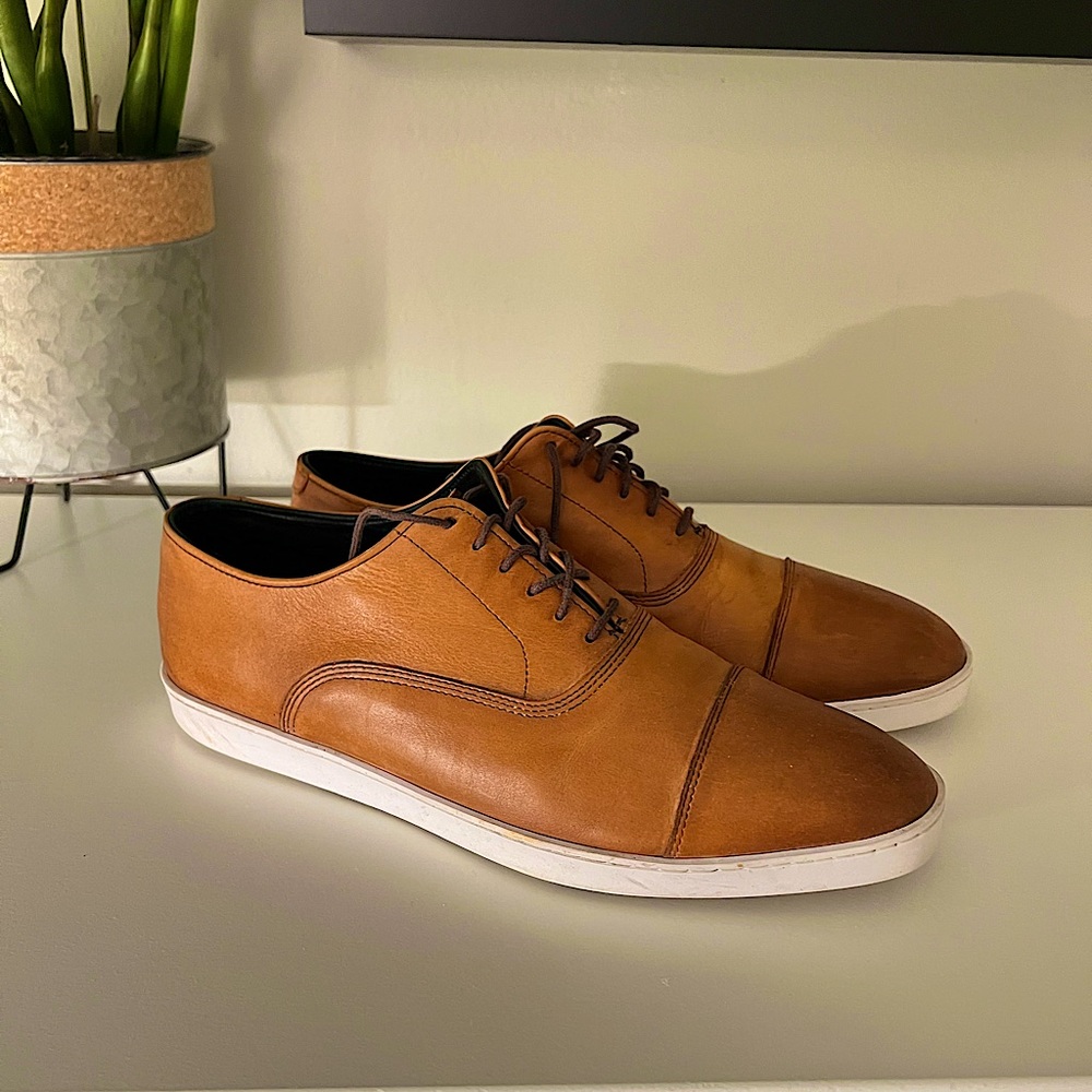 Allen Edmonds Park Avenue Cap-toe Oxford Dress Sneaker